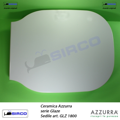 sedile GLAZE originale VARIANTI Azzurra GLAZE Sirco sas Arredo Bagno Biella  Piemonte