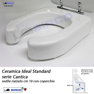 Copriwater morbido art. PRC STC E VARIANTI Speciali Sirco sas Arredo Bagno  Biella Piemonte