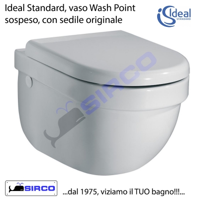 WASHPOINT Ideal Standard Rialzo con coperchio VARIANTI Ideal Standard  Washpoint Sirco sas Arredo Bagno Biella Piemonte