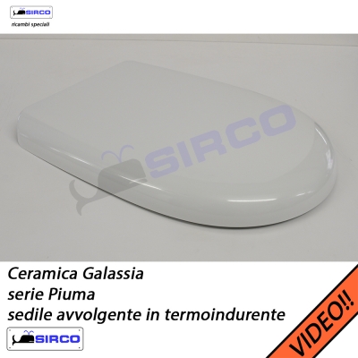 Ceramica Galassia Serie Piuma.Sedile Piuma Avvolgente Termoindurente Varianti Galassia Piuma Sirco Sas Arredo Bagno Biella Piemonte