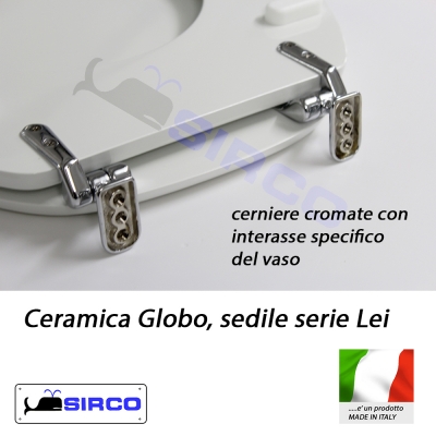 Ceramica Globo Serie Lei.Sedile Lei Lei Nuovo Bianco Dedicato Varianti Globo Lei Sirco Sas Arredo Bagno Biella Piemonte