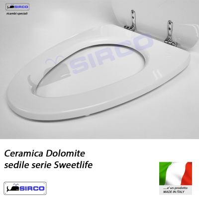 Ceramica Dolomite Sweet Life.Sedile Sweetlife Bianco Varianti Dolomite Sweetlife Sirco Sas Arredo Bagno Biella Piemonte